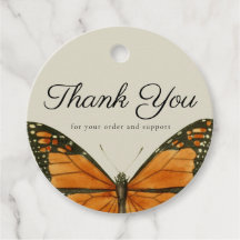 バタフライサンキュークエレガントラスなビジネスカスタム