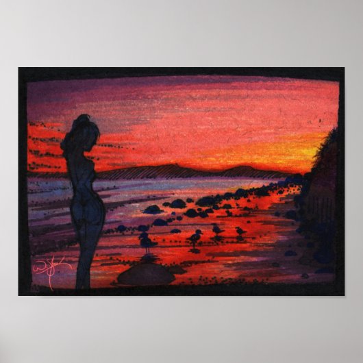 バタフライサンセット ポスター (正面)