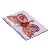 バタフライシガー絵画アンティーク広告ズ ノートブック (右側)