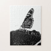 バタフライシャイ黒 ジグソーパズル (縦)