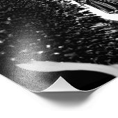 バタフライシャイ黒 フォトプリント            (角)