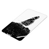 バタフライシャイ黒 マグネット (左側)