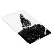 バタフライシャイ黒 マグネット (右側)