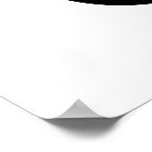 バタフライシルエット ポスター (角)