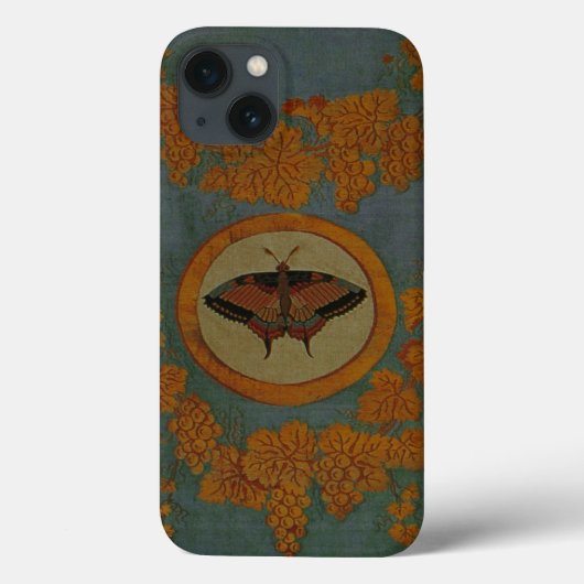 バタフライシルククロス～iPadプラスチック2/3/4ケース Case-Mate iPhoneケース (裏面)