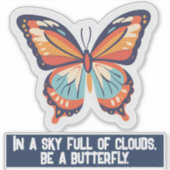 バタフライシールである シール (正面)