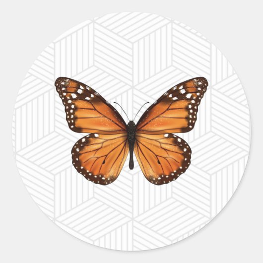 バタフライシール01 ラウンドシール (正面)