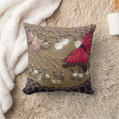 バタフライジプシースカーフ クッション (ブランケット)