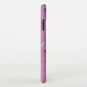 バタフライジョイiPhone XS Maxケース（紫） iPhoneケース (右側)