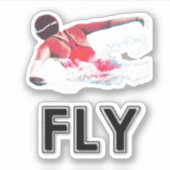 バタフライスイム シール (正面)