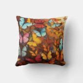 バタフライスウォーム装飾用クッション クッション (裏面)