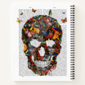 バタフライスカル ノートブック (裏面)