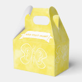 バタフライスケッチカスタムイエローウォーター色 フェイバーボックス (裏面サイド)