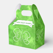 バタフライスケッチカスタムグリーンウォーター色 フェイバーボックス (裏面サイド)