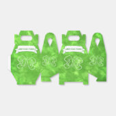 バタフライスケッチカスタムグリーンウォーター色 フェイバーボックス (折り畳みなし)