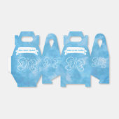 バタフライスケッチカスタムブルーウォーター色 フェイバーボックス (折り畳みなし)