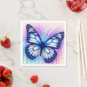 バタフライスケッチ スタンダードカクテルナプキン (インサイチュ)