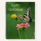 バタフライスケッチ ノートブック (正面)