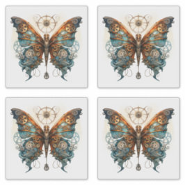 バタフライスチームパンクメタルギア蝶 シール