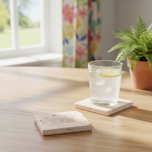 バタフライストーンコースター ストーンコースター