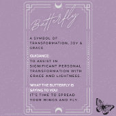 バタフライスピリットアニマル化粧板 カッティングボード