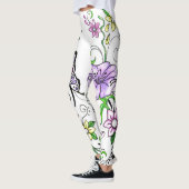 バタフライスワールレギンス レギンス (左)