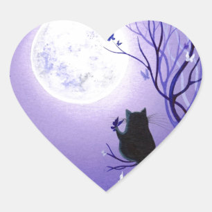 バタフライスワール ハートシール