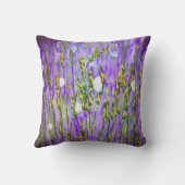 バタフライズインザラベンダー装飾用クッション クッション (裏面)