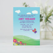 バタフライズフライト招待状 招待状 (スタンド正面)