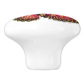 バタフライセラミックのノブとプル セラミックノブ (側面)