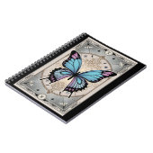 バタフライタロットカード – 神秘的で複雑 ノートブック (左側)