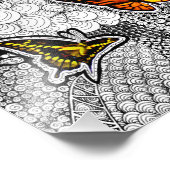 バタフライタングルフォトプリント フォトプリント            (角)