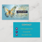 バタフライダスト 名刺 (正面/裏面)