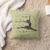 バタフライダンサー クッション (ブランケット)