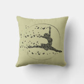 バタフライダンサー クッション (裏面)