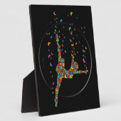 バタフライダンサー フォトプラーク (側面)