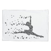 バタフライダンサー 枕カバー (裏面)