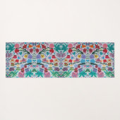 バタフライダンスフローラモノグラムヨガマット ヨガマット (裏面(横))