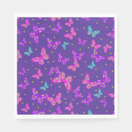 バタフライダンス スタンダードランチョンナプキン