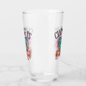 バタフライチェンジは美しい引用文 感動的 タンブラーグラス (右)