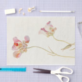 バタフライチューリップバイマーガレットアームストロング 薄葉紙 (クラフト)