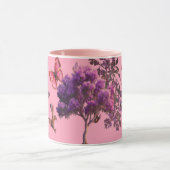 バタフライツリーマグ – ソフトフローラ美学 マグカップ (中央)