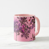 バタフライツリーマグ – ソフトフローラ美学 マグカップ (正面右)