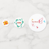 バタフライテーブルコンフェッティ コンフェッティ (裏面)