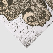 バタフライデコページティッシュペーパー-フランスのヴィンテージ 薄葉紙 (詳細)