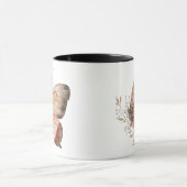 バタフライデザインコーヒーマグ マグカップ (中央)