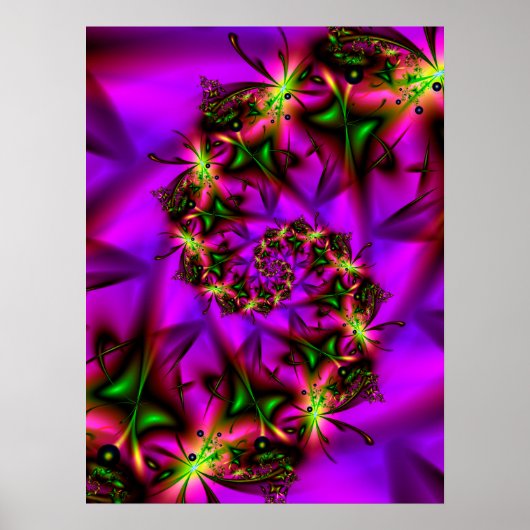 バタフライデザイン ポスター (正面)