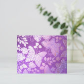 バタフライデザイン ポストカード (スタンド正面)