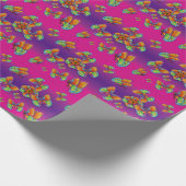 バタフライデザイン ラッピングペーパー (角)