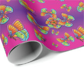 バタフライデザイン ラッピングペーパー (ロールコーナー)
